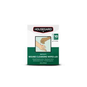 Housegard Haavapuhdistuspyyhkeet NaCl 0,9% (20 kpl)